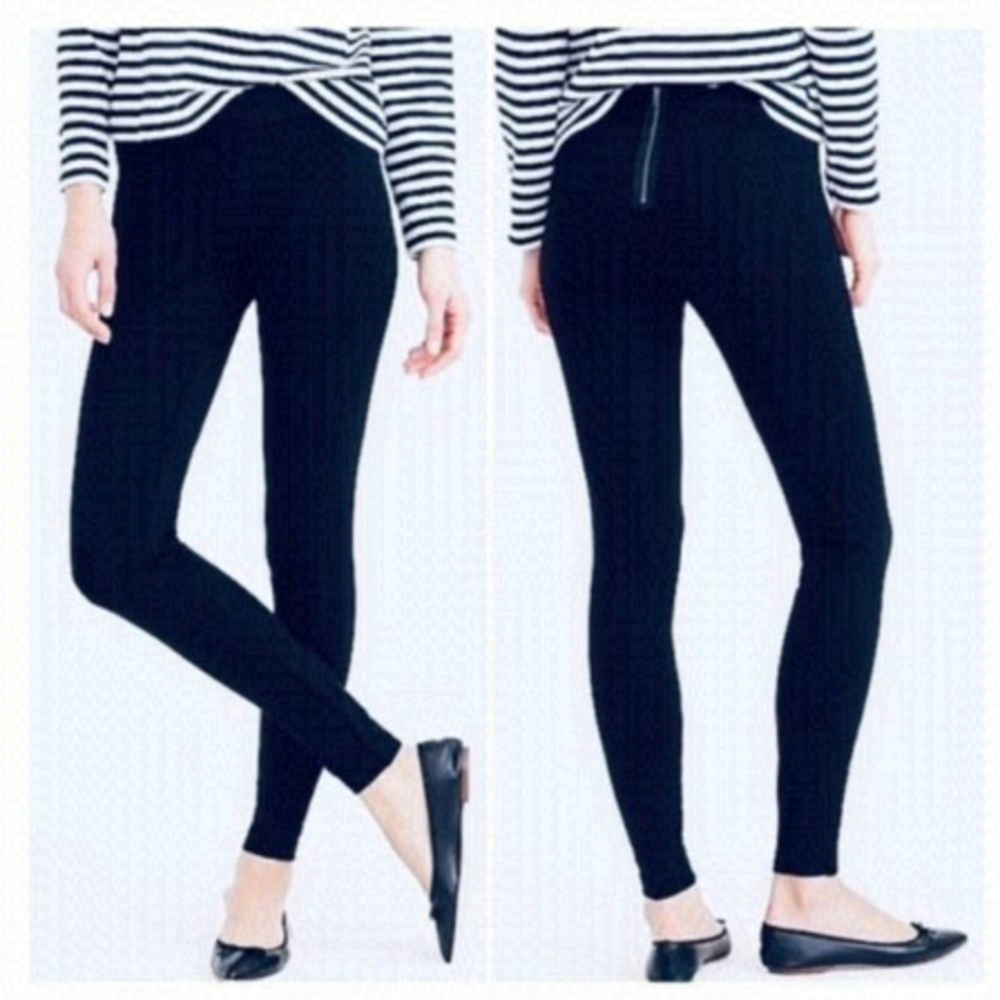 𝅺J Crew Navy Blue Pixie Pants 0 31090 Leggings